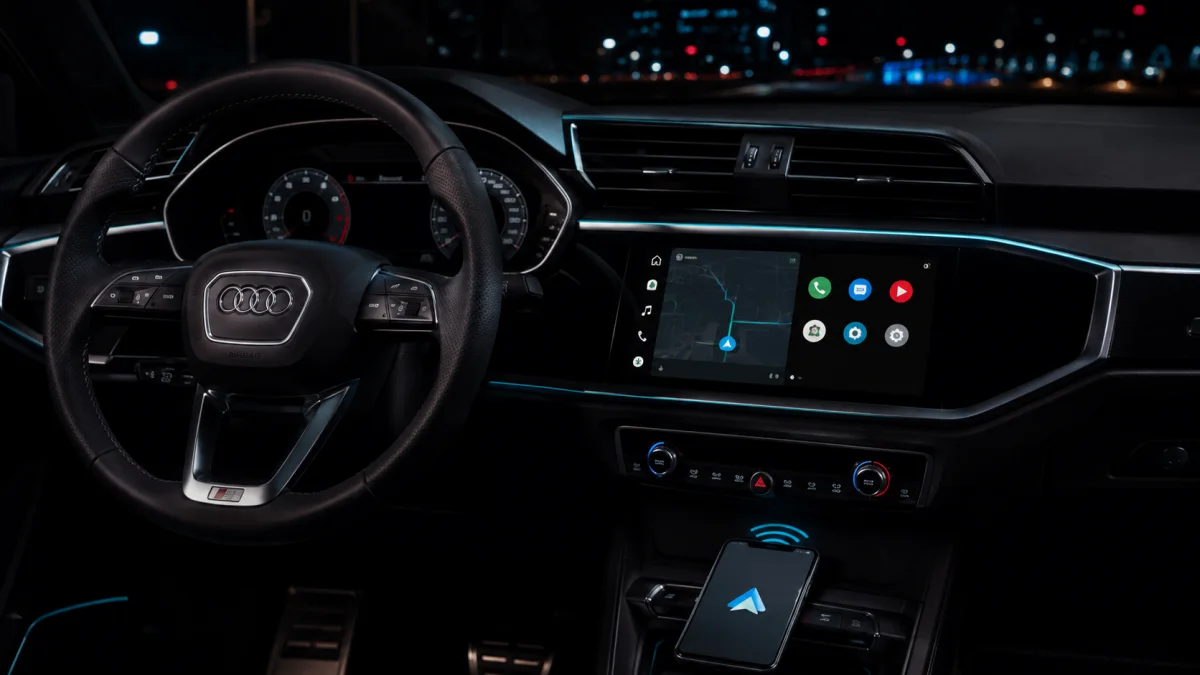 Android Auto megjelenítése Audi MMI rendszeren