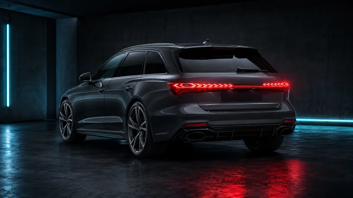 Audi dinamikus hátsó irányjelző fénymegjelenés