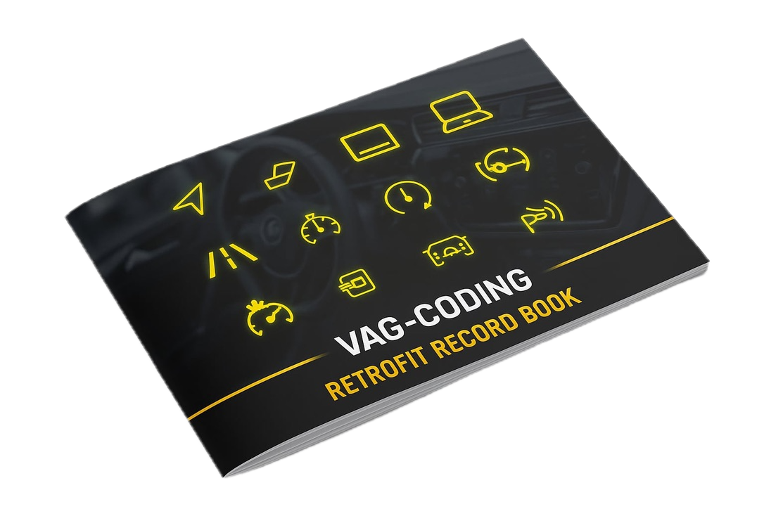 Vag-Coding Retrofit Record Book borító