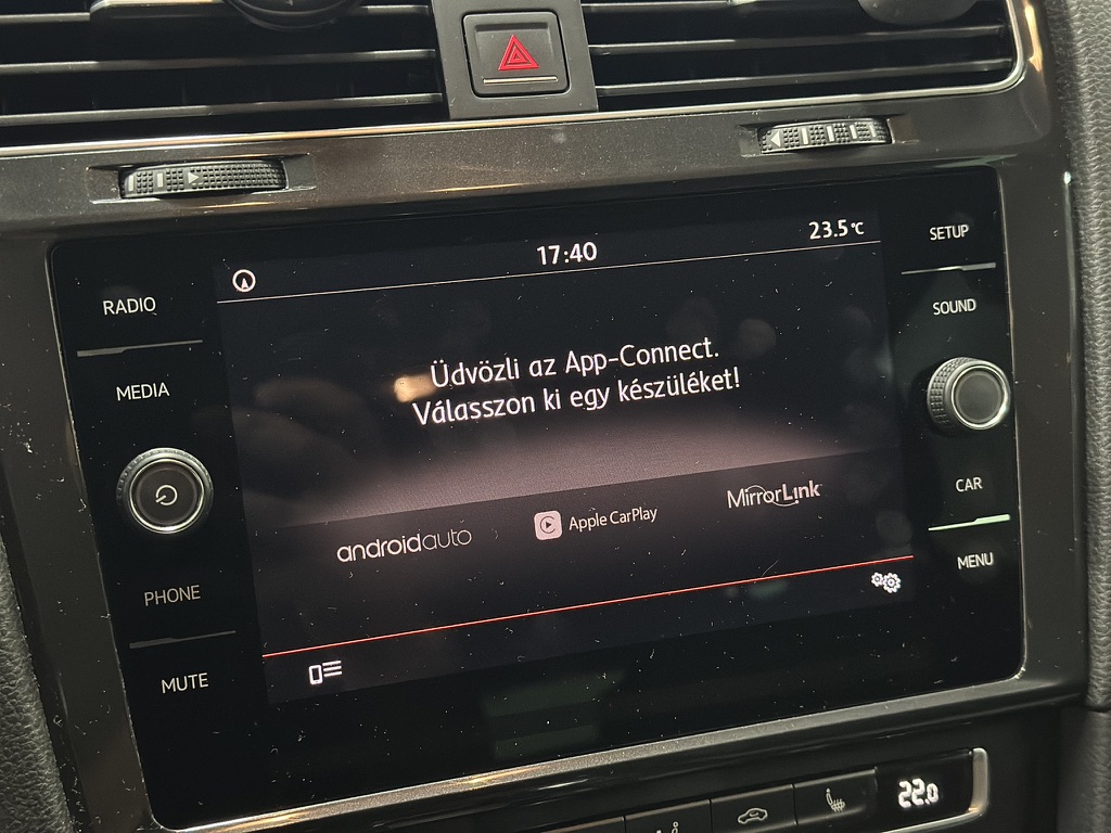 MIB2 App-Connect kijelzés