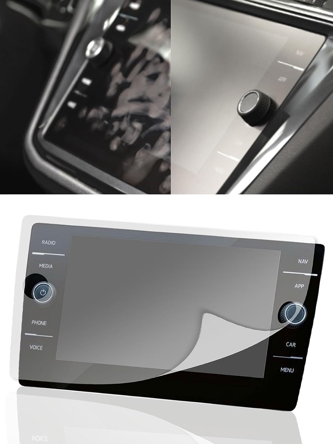 Disskin™ matt kijelzővédő fólia VW Golf 7 Discovery Media