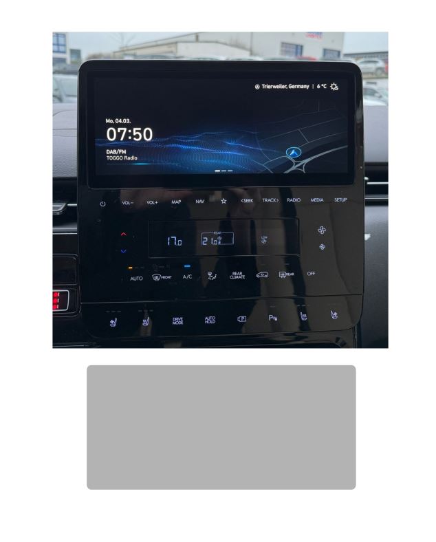 Disskin™ matt kijelzővédő fólia Hyundai Staria 10,25 Zoll MATT (Anti-Finger-Print)