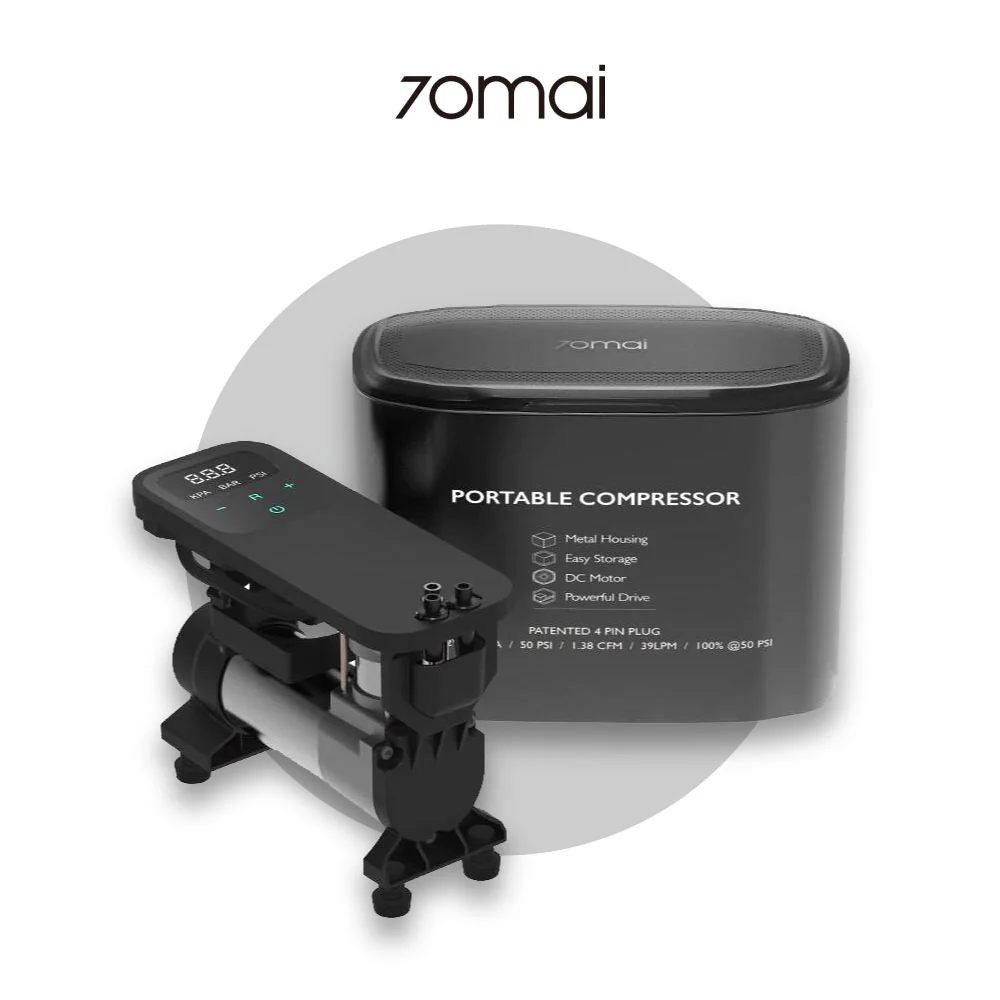 70mai Air Compressor – hordozható légkompresszor autóhoz